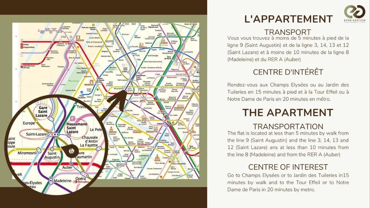 42.studio 4pers#madeleine#gallerie La Fayette * Parigi